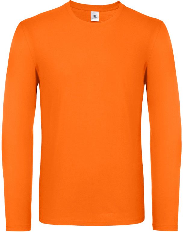 Μακρυμάνικο T-Shirt E150 LSL TU05T B & C Πορτοκαλί
