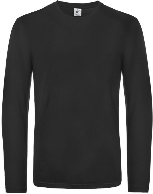Μακρυμάνικο T-Shirt TU07T B & C E190 LSL Black