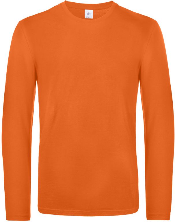 Μακρυμάνικο T-Shirt TU07T B & C E190 LSL Urban Πορτοκαλί