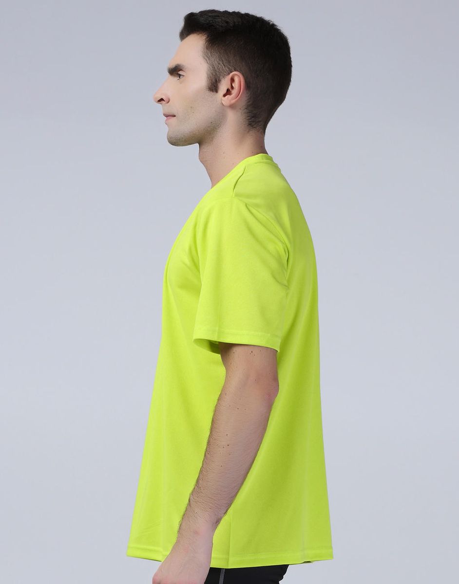 Αθλητικό T-Shirt Performance S253M Result Lime Green ανδρικά Basic T-Shirts Simple Wear Μπλουζάκια κοντομάνικα