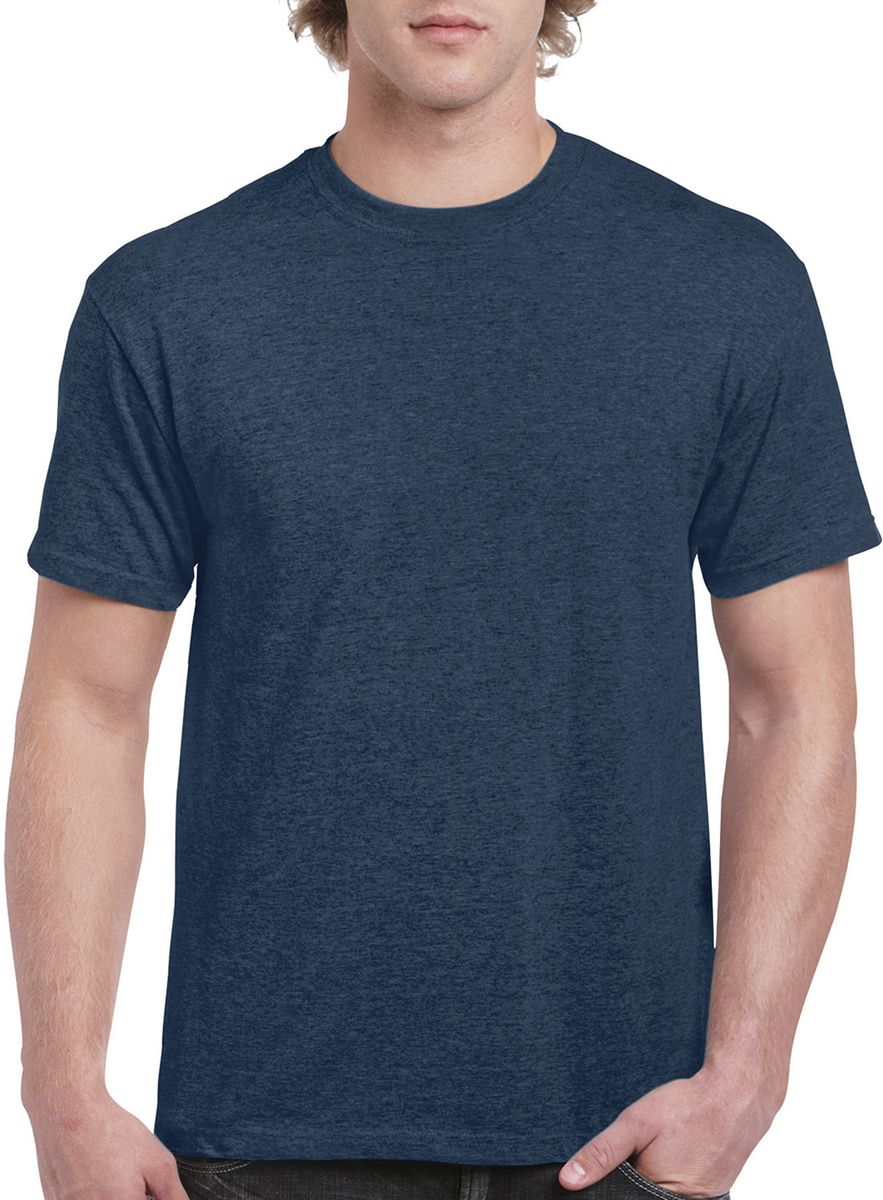 T-Shirt 2000 Gildan Ultra Cotton Heather Navy