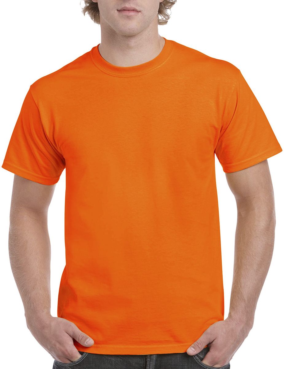 T-Shirt 2000 Gildan Ultra Cotton Safety Πορτοκαλί