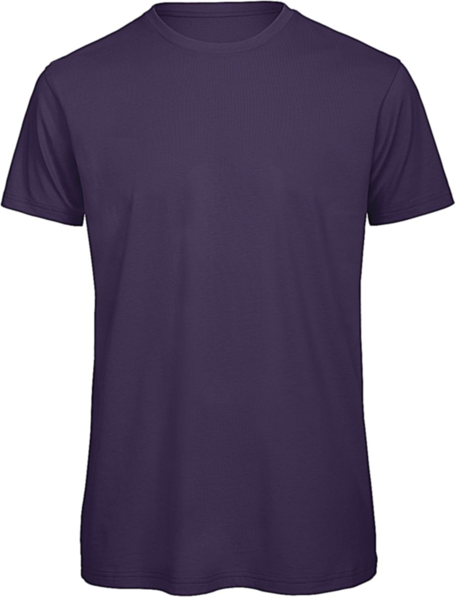 Ανδρικό T-Shirt TM042 B&C Organic Inspire T Urban Purple