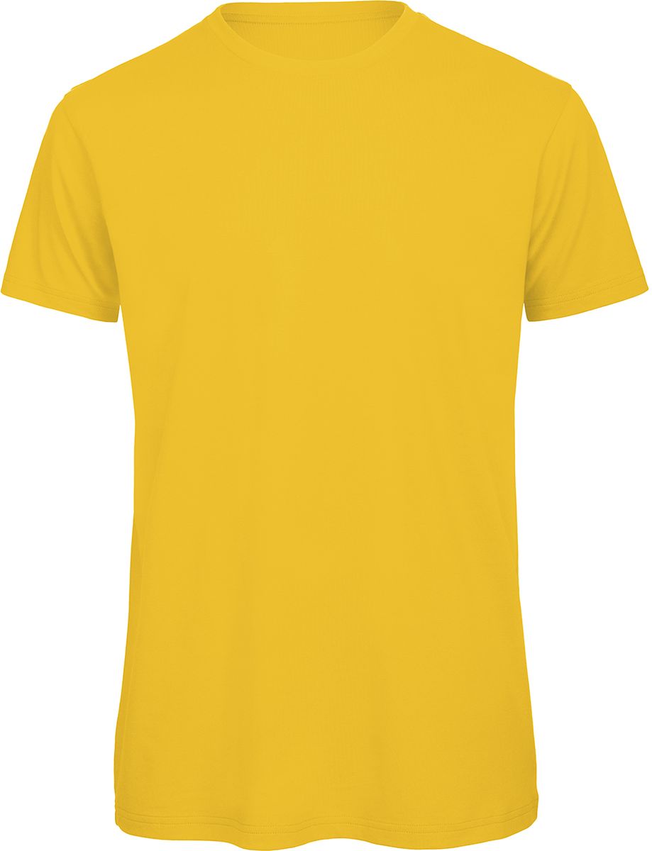 Ανδρικό T-Shirt TM042 B&C Organic Inspire T Χρυσό
