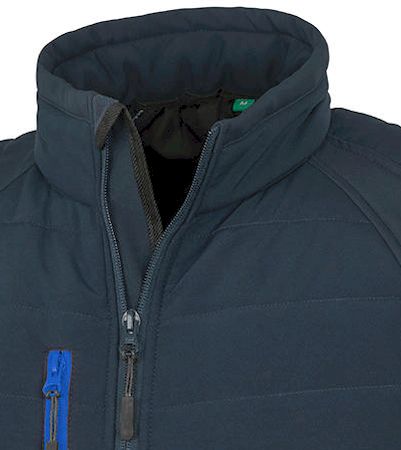 Αμάνικο Μπουφάν Softshell Compass R238X Result Navy Royal ανδρικά Simple Wear