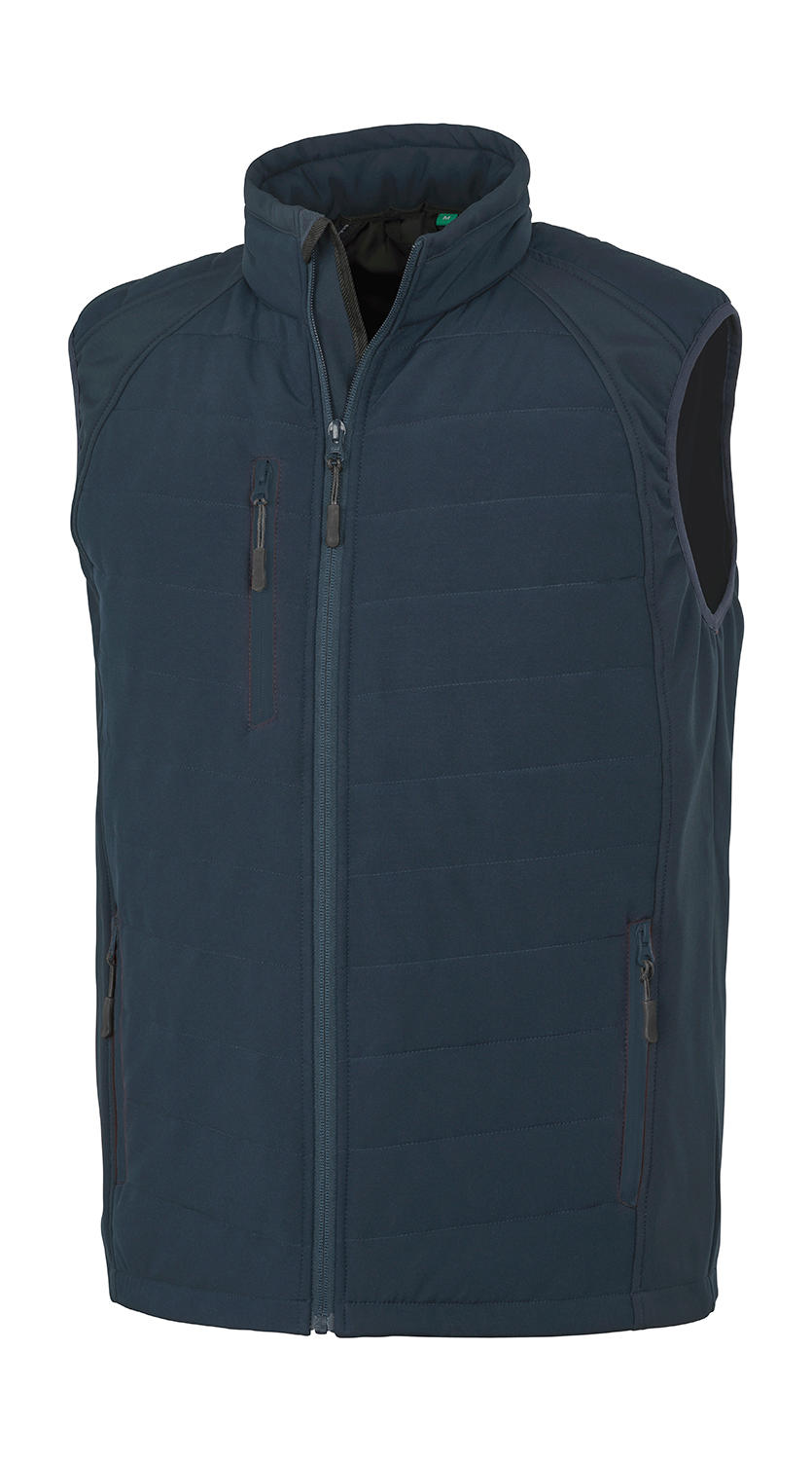 Αμάνικο Μπουφάν Softshell Compass R238X Result Navy/Navy