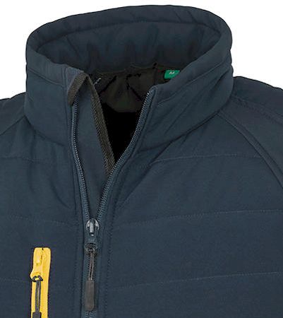Αμάνικο Μπουφάν Softshell Compass R238X Result Navy Yellow ανδρικά Simple Wear