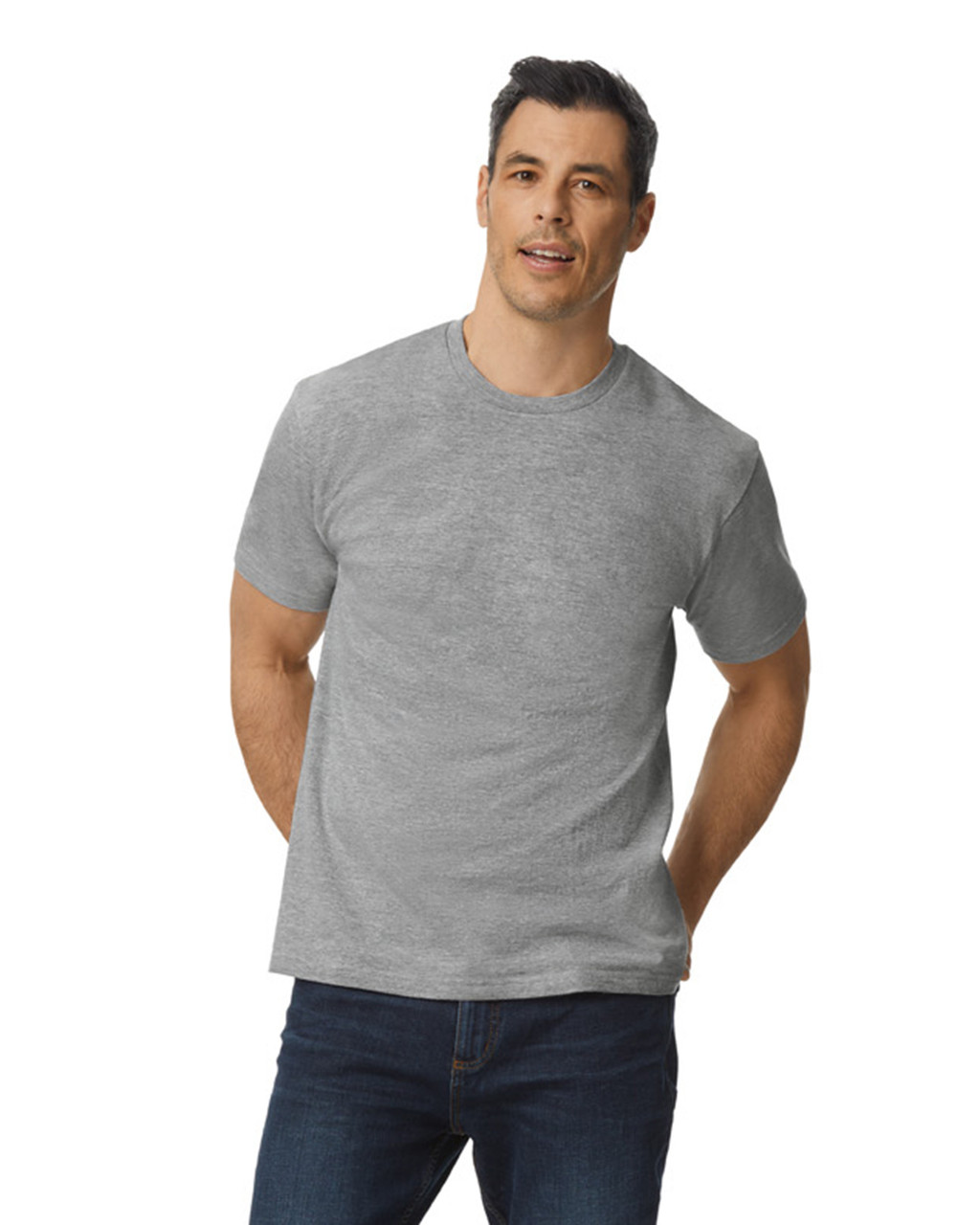 T-Shirt Softstyle Midweight 65000 Gildan Sport Grey
