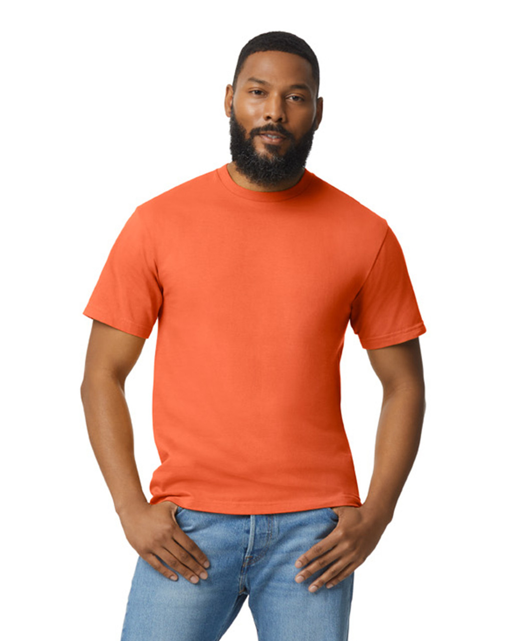T-Shirt Softstyle Midweight 65000 Gildan Πορτοκαλί