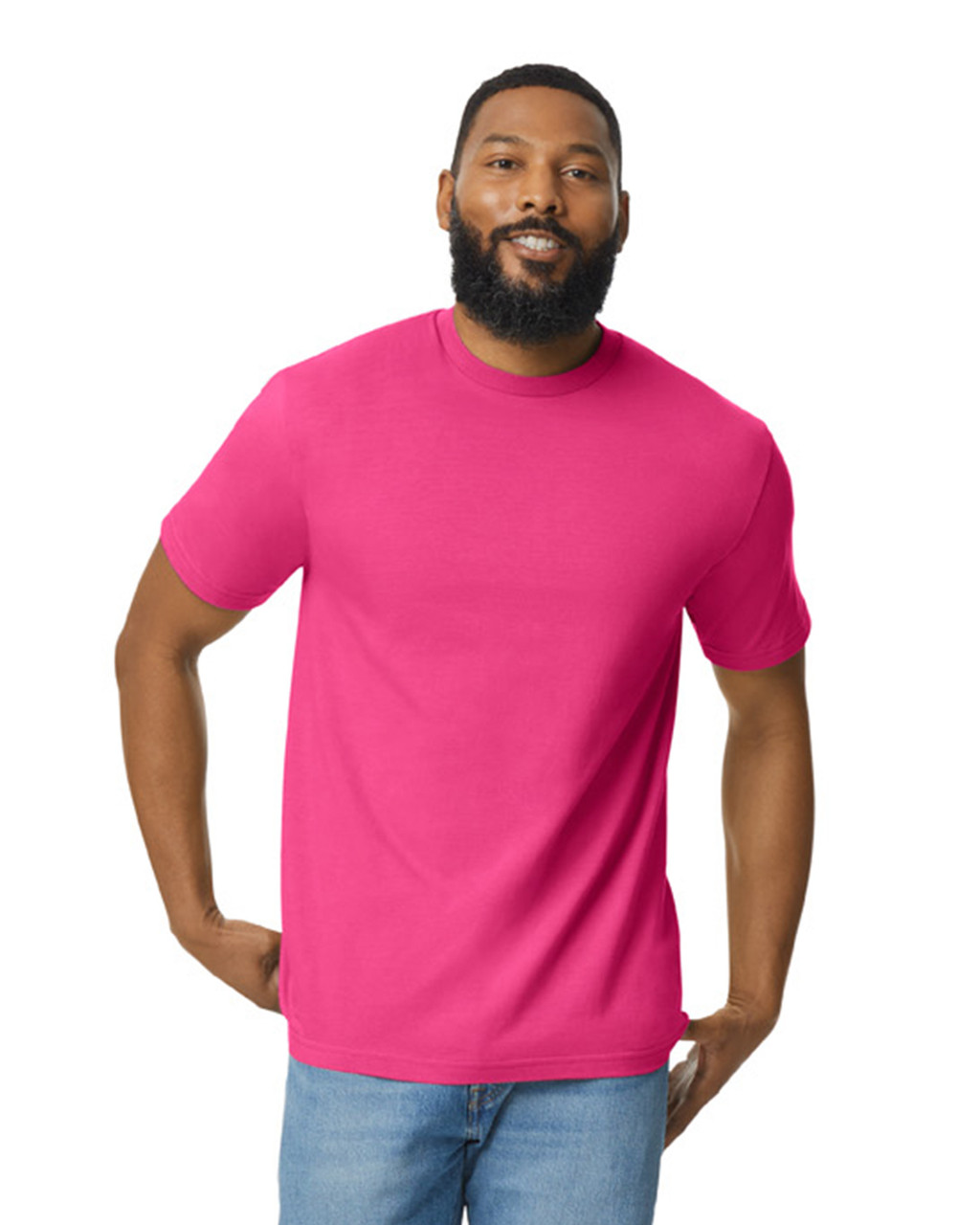 T-Shirt Softstyle Midweight 65000 Gildan Heliconia