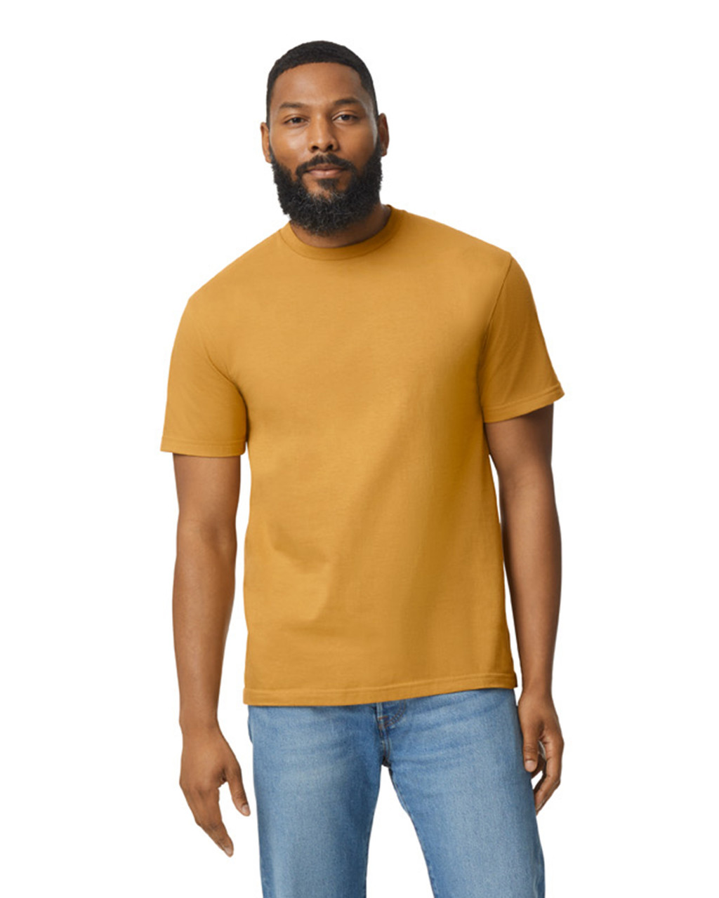 T-Shirt Softstyle Midweight 65000 Gildan Mustard