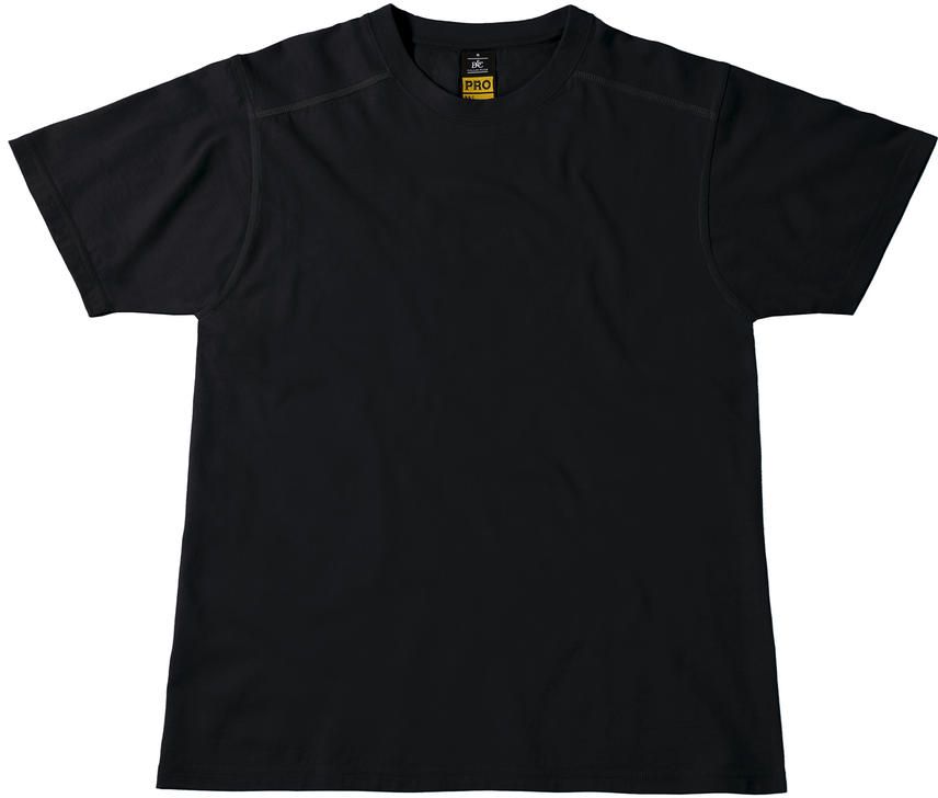 T-Shirt Tuc01 B C Perfect Pro Black ανδρικά Basic T-Shirts Simple Wear Μπλουζάκια κοντομάνικα