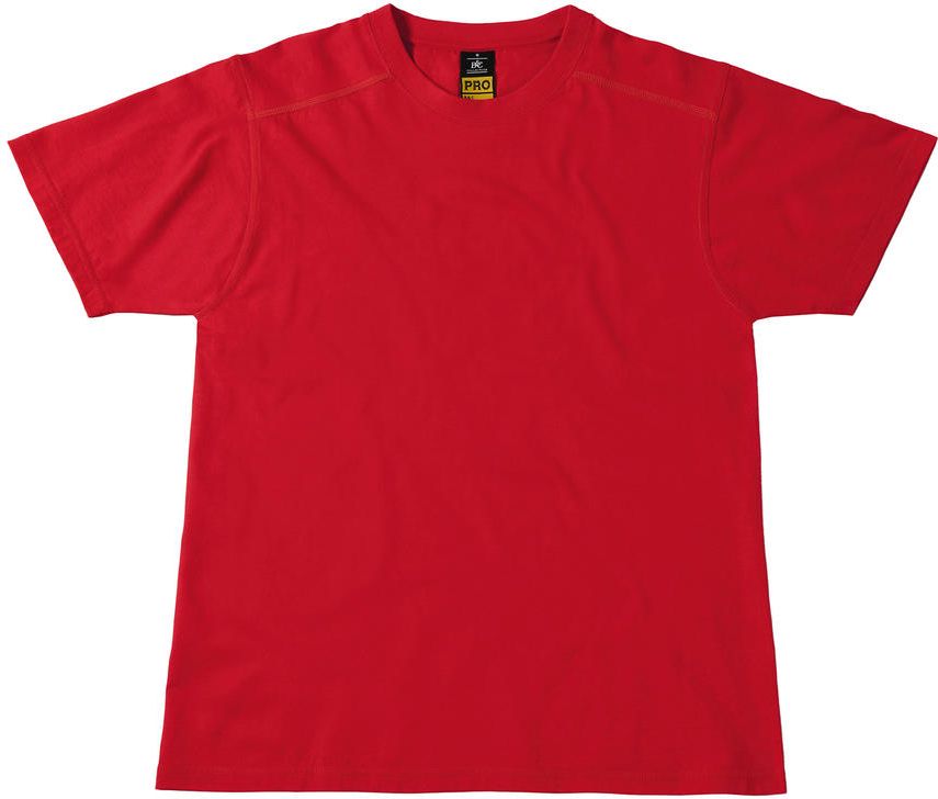T-Shirt Tuc01 B C Perfect Pro Red ανδρικά Basic T-Shirts Simple Wear Μπλουζάκια κοντομάνικα