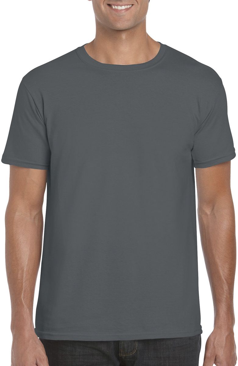 T-Shirt Softstyle 64000 Gildan Charcoal