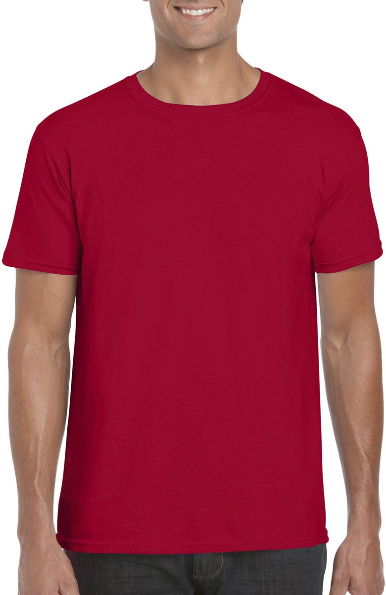 T-Shirt Softstyle 64000 Gildan Cherry Red