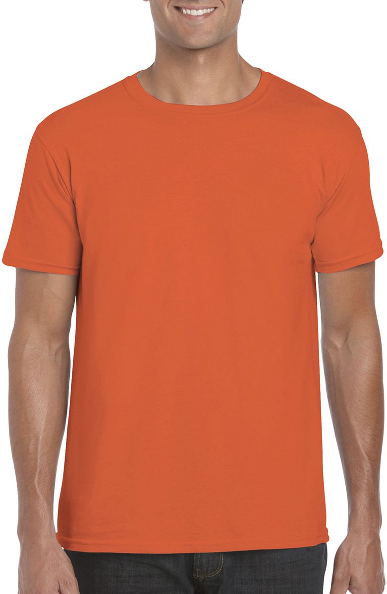 T-Shirt Softstyle 64000 Gildan Πορτοκαλί