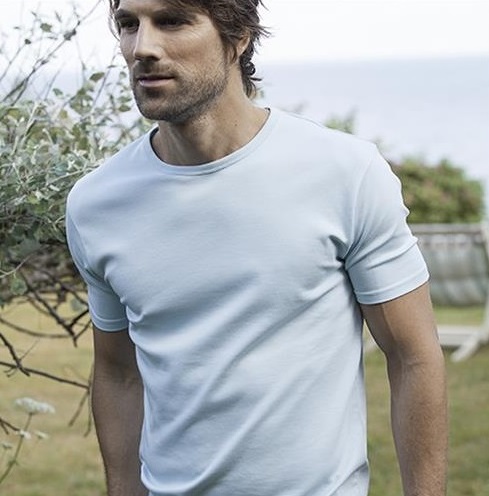 Ανδρικό T-Shirt Interlock 520 Tee Jays White
