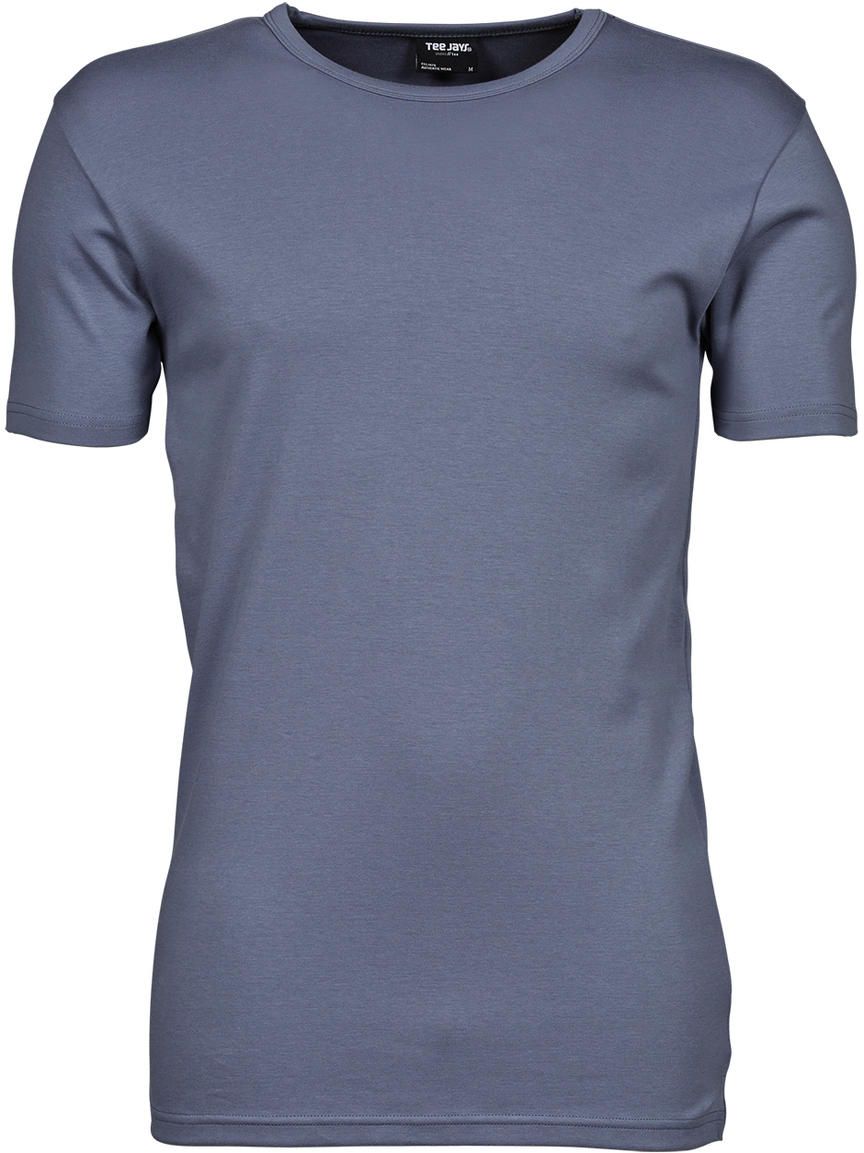 Ανδρικό T-Shirt Interlock 520 Tee Jays Flintstone ανδρικά Basic T-Shirts Simple Wear Μπλουζάκια κοντομάνικα