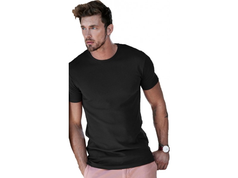 Ανδρικό T-Shirt Interlock 520 Tee Jays Black