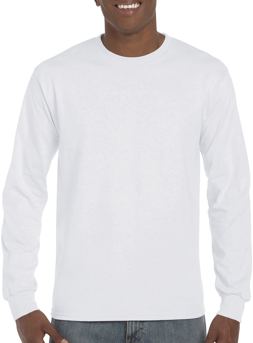 Μακρυμάνικο T-Shirt 2400 Gildan Ultra Cotton White