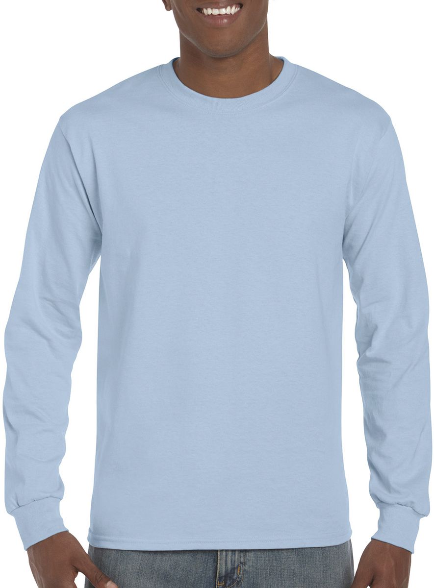 Μακρυμάνικο T-Shirt 2400 Gildan Ultra Cotton Light Blue