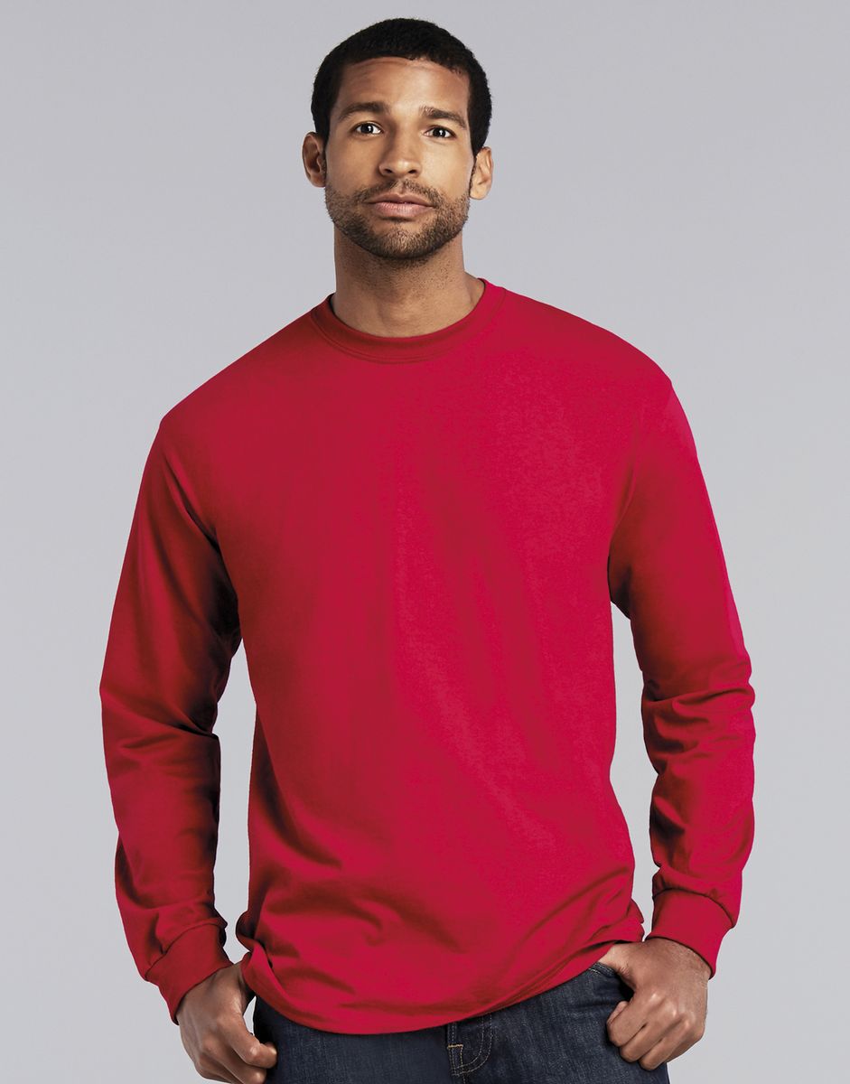 Μακρυμάνικο T-Shirt 2400 Gildan Ultra Cotton Red
