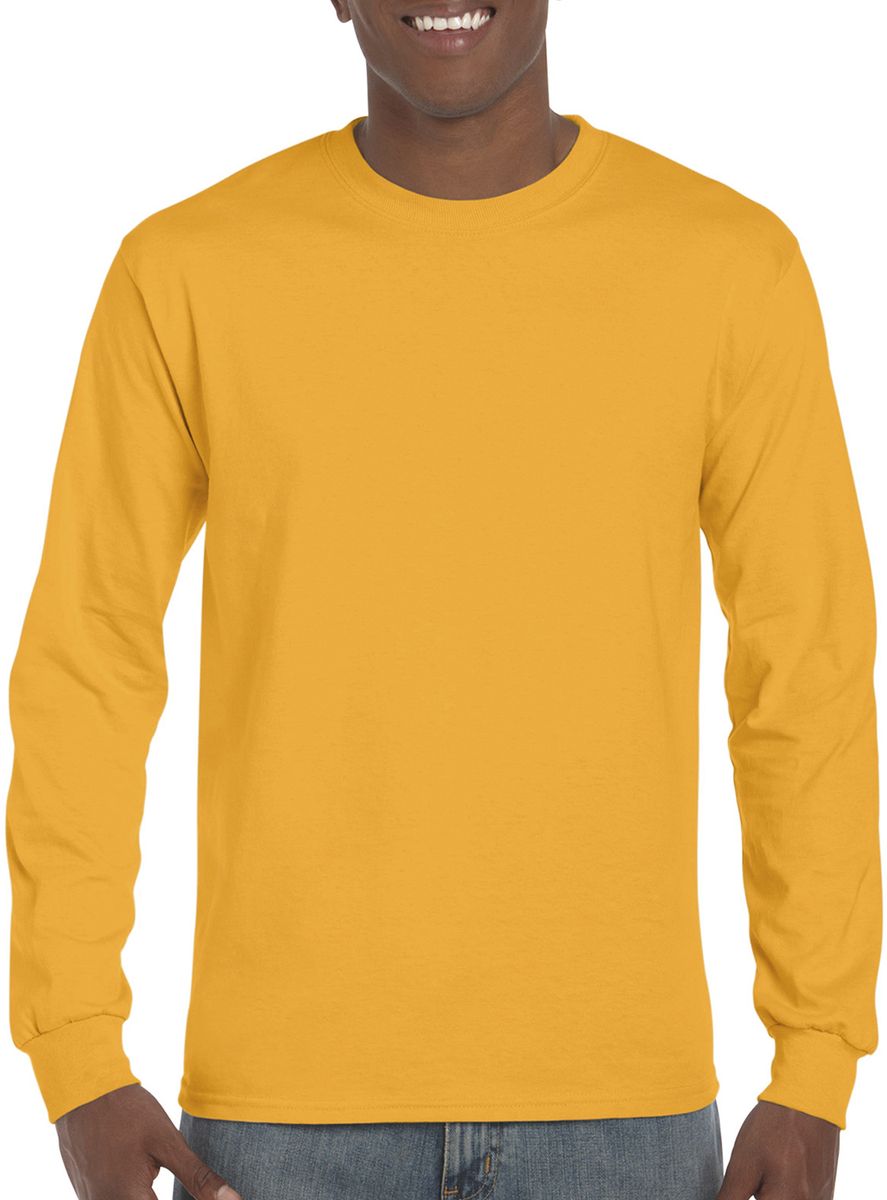 Μακρυμάνικο T-Shirt 2400 Gildan Ultra Cotton Χρυσό