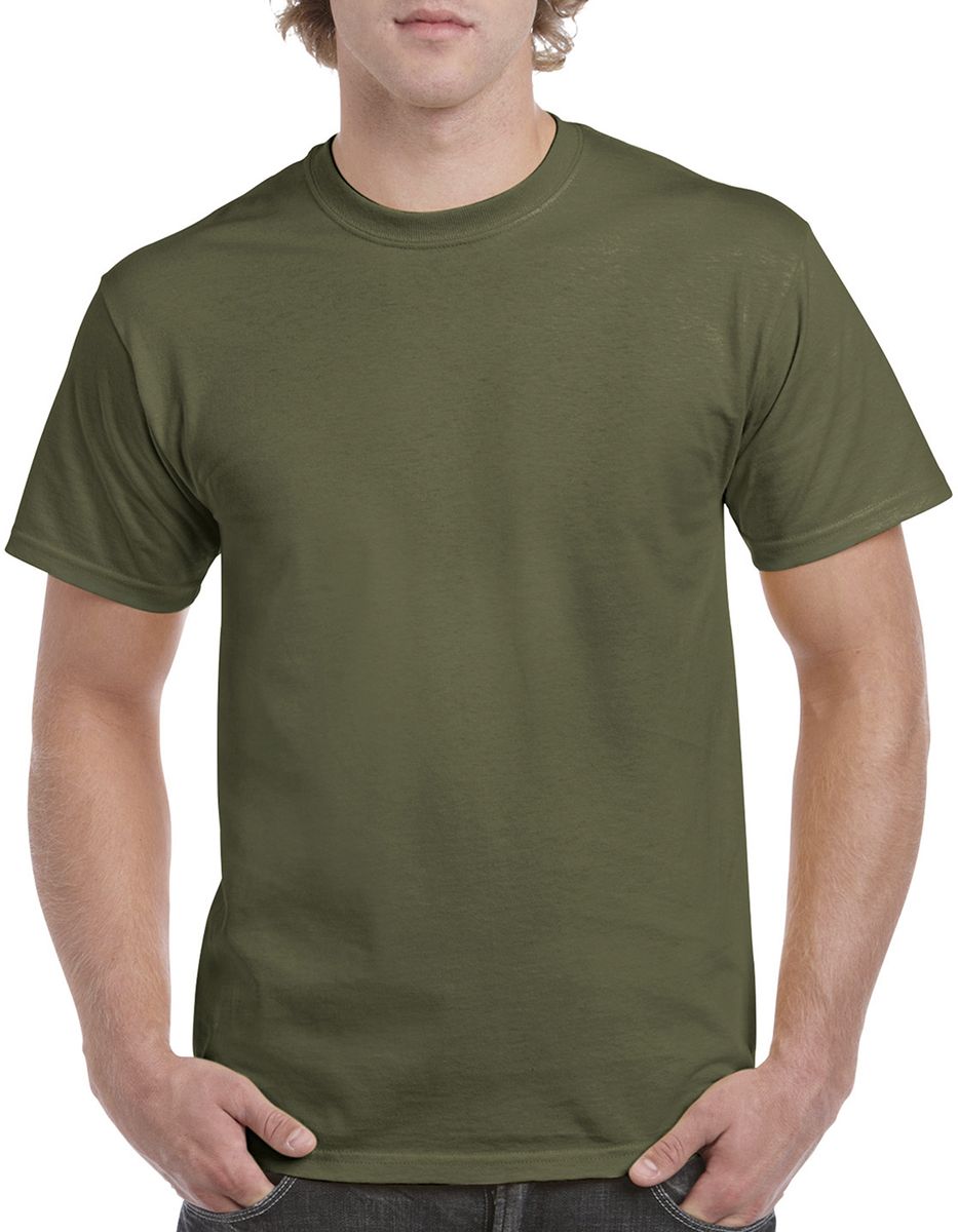 Ανδρικό T-Shirt Heavy Cotton 5000 Gildan Military Green
