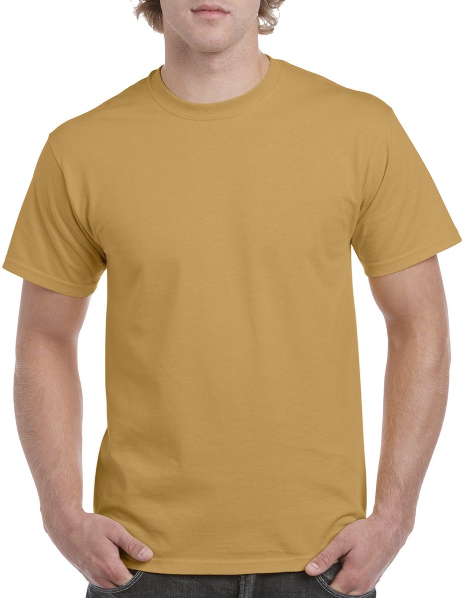 Ανδρικό T-Shirt Heavy Cotton 5000 Gildan Old Χρυσό