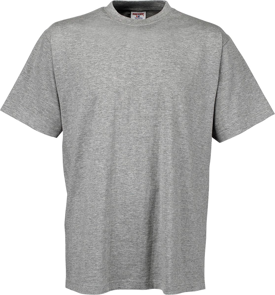 T-Shirt 8000 Tee Jays Sof-Tee Heather Grey ανδρικά Basic T-Shirts Simple Wear Μπλουζάκια κοντομάνικα