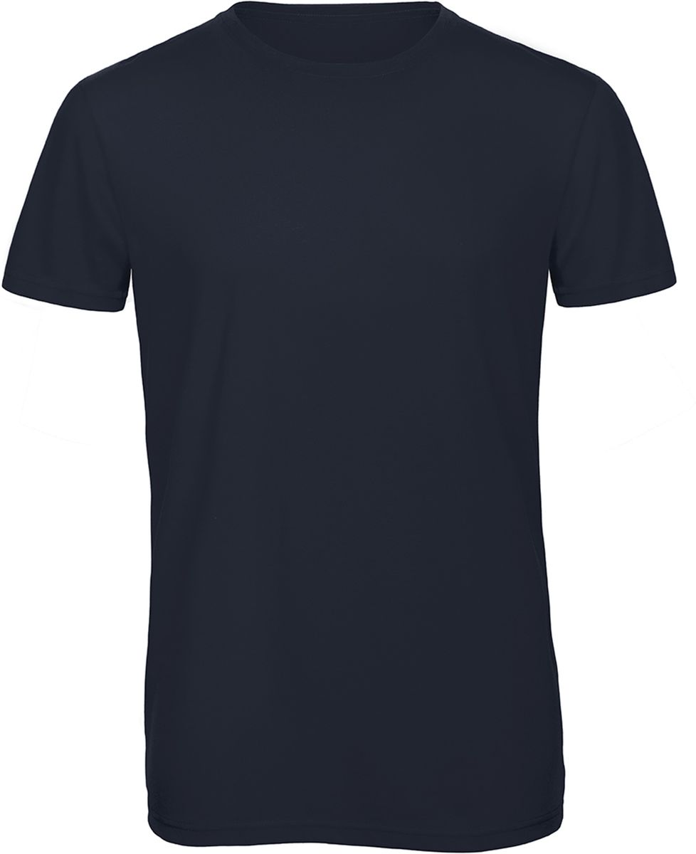 T-Shirt TM055 B & C Triblend Jersey Navy