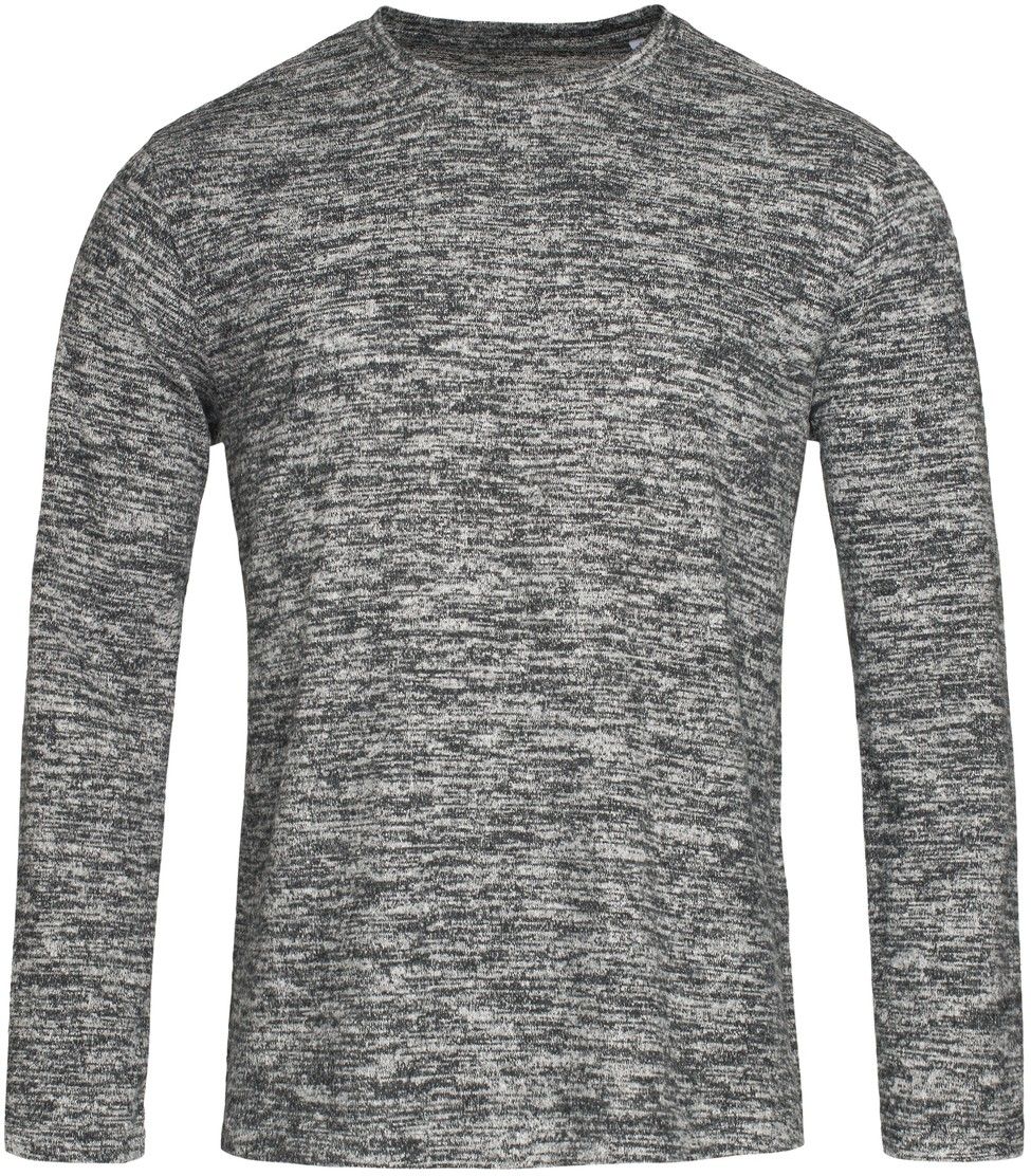 Ανδρικό Πουλόβερ ST9080 Stedman Dark Grey Melange