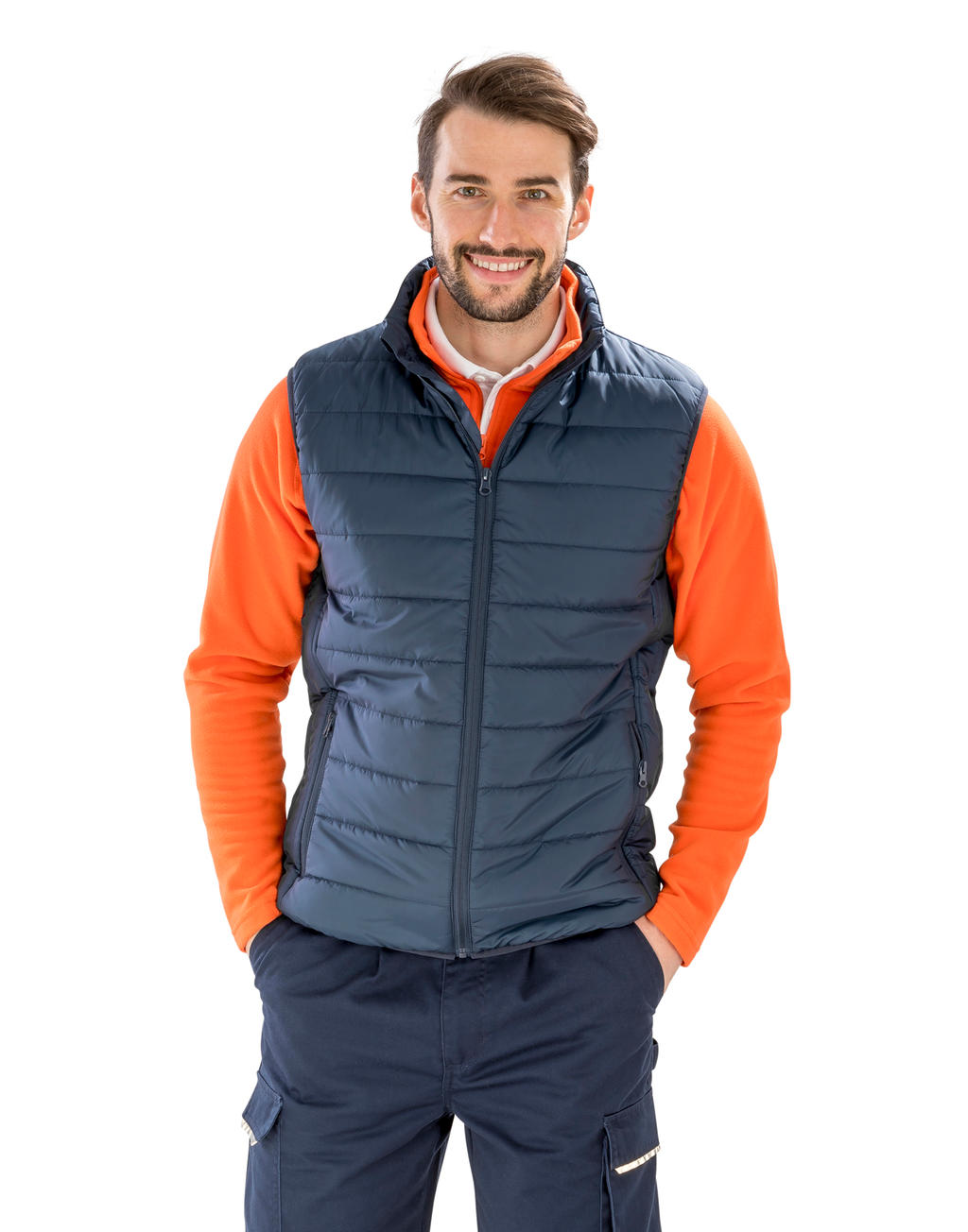 Αμάνικο Μπουφάν Promo Padded Bodywarmer R244X Result Navy