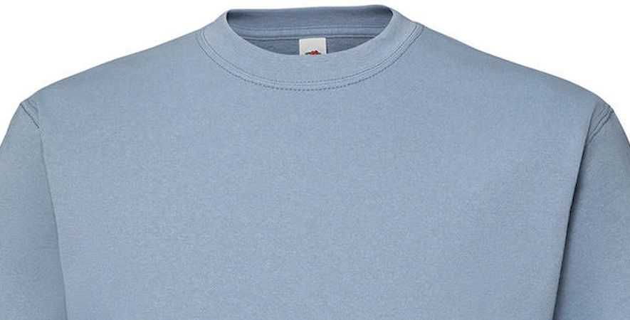 Φούτερ Classic Set In 62-202-0 Fruit Of The Loom Mineral Blue ανδρικά Simple Wear