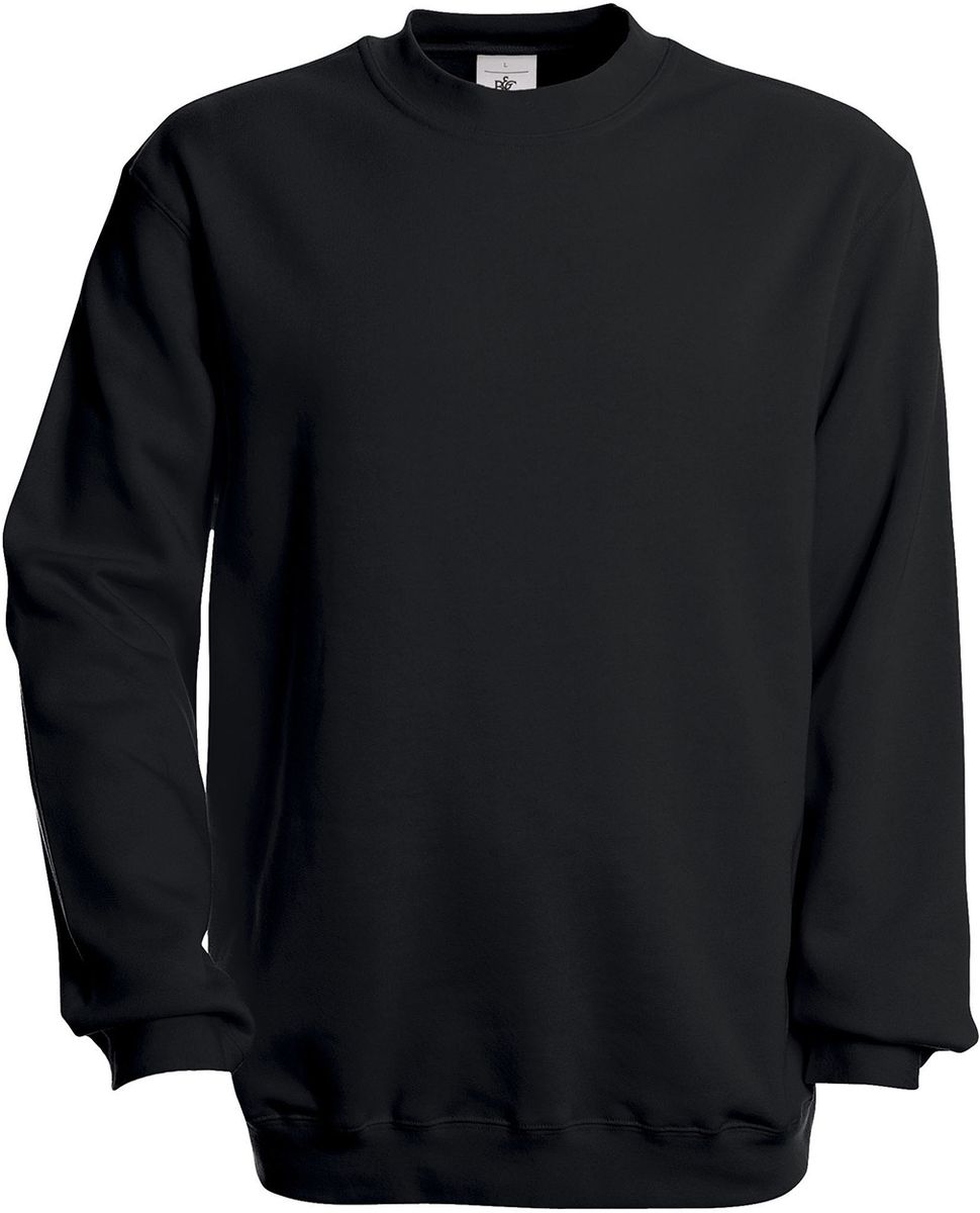 Φούτερ Crewneck WU600 B & C Black