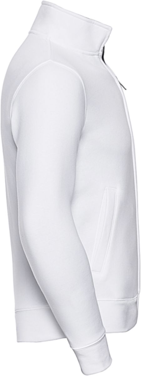 Φούτερ με Φερμουάρ R-267M-0 Russell Authentic White ανδρικά Simple Wear