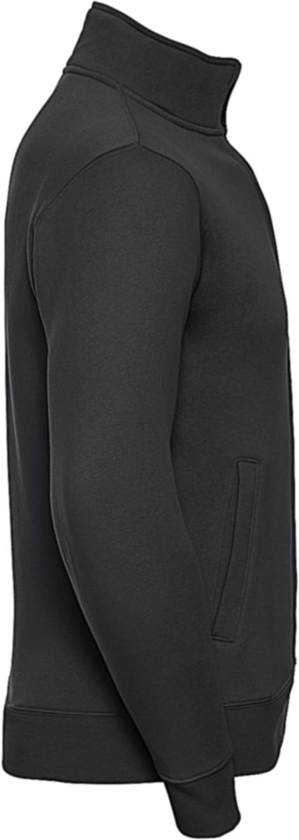 Φούτερ με Φερμουάρ R-267M-0 Russell Authentic Black ανδρικά Simple Wear