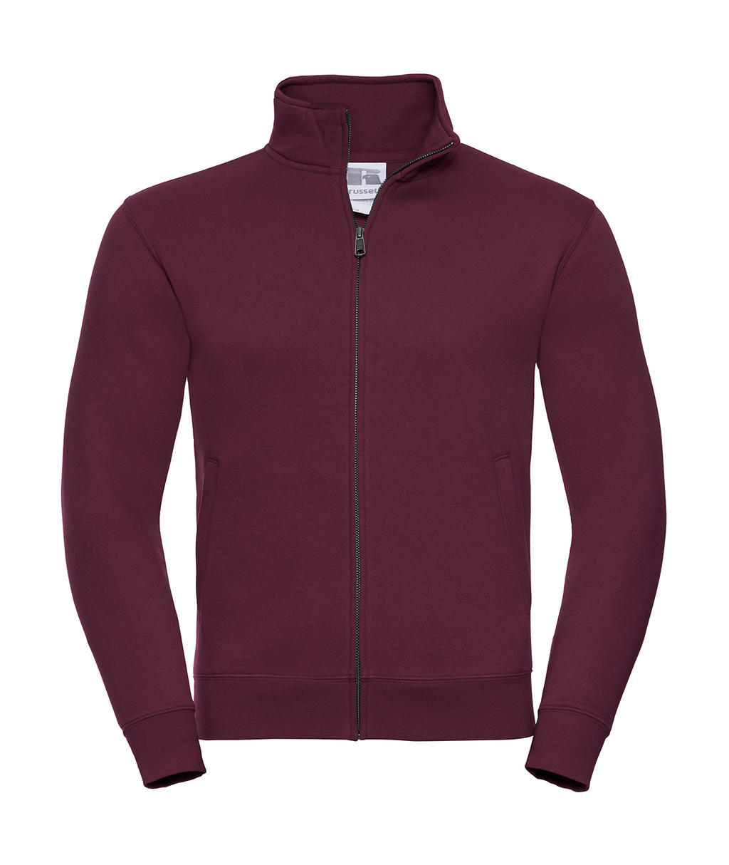 Φούτερ με Φερμουάρ R-267M-0 Russell Authentic Burgundy ανδρικά Μπουφάν Simple Wear