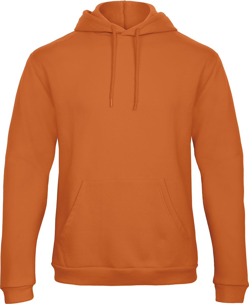 Φούτερ με Κουκούλα Hoodie WUI24 B & C ID.203 Pumpkin Πορτοκαλί