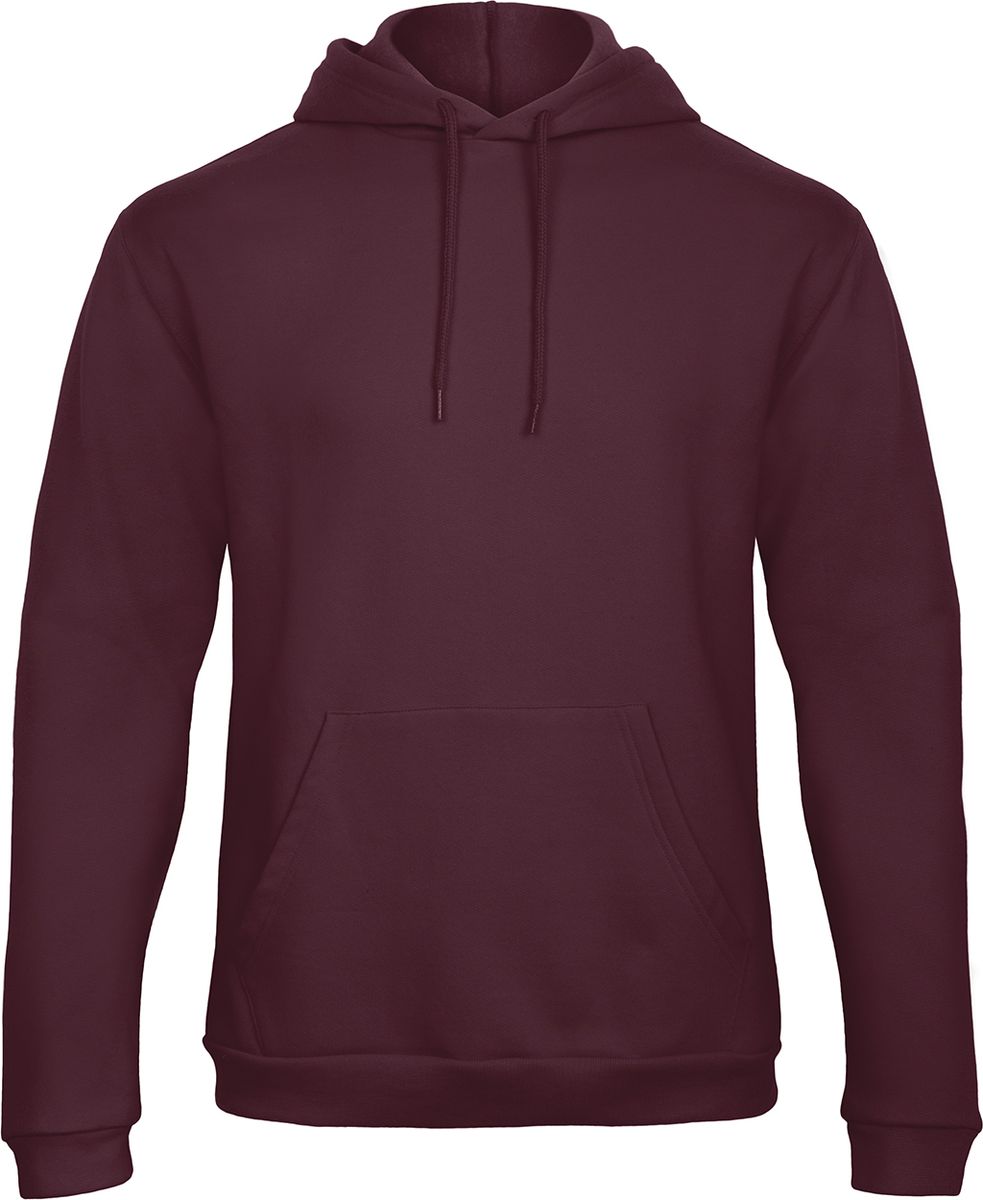 Φούτερ με Κουκούλα Hoodie WUI24 B & C ID.203 Burgundy