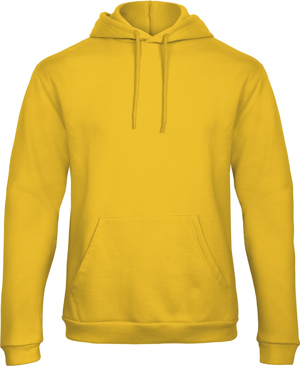 Φούτερ με Κουκούλα Hoodie WUI24 B & C ID.203 Χρυσό