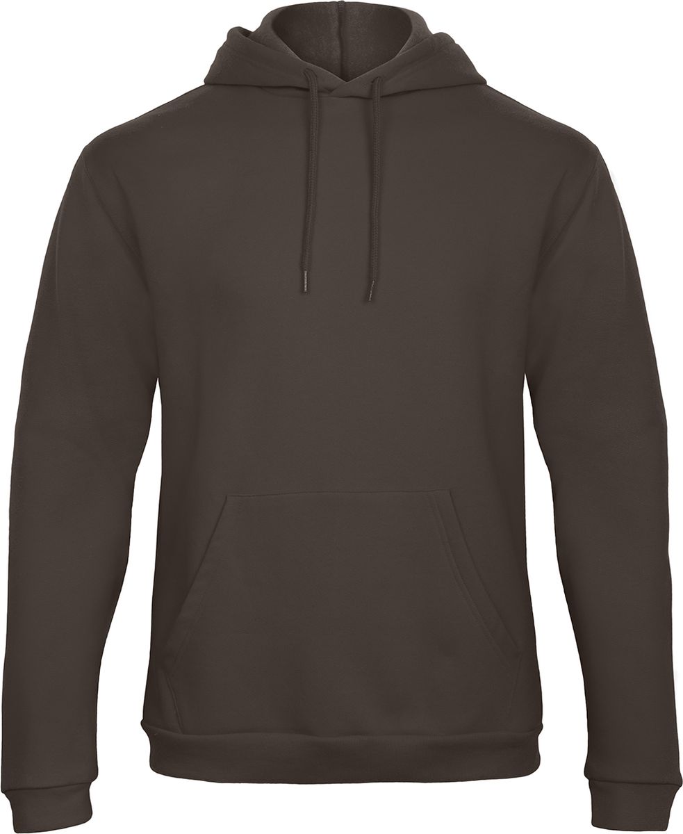 Φούτερ με Κουκούλα Hoodie WUI24 B & C ID.203 Brown
