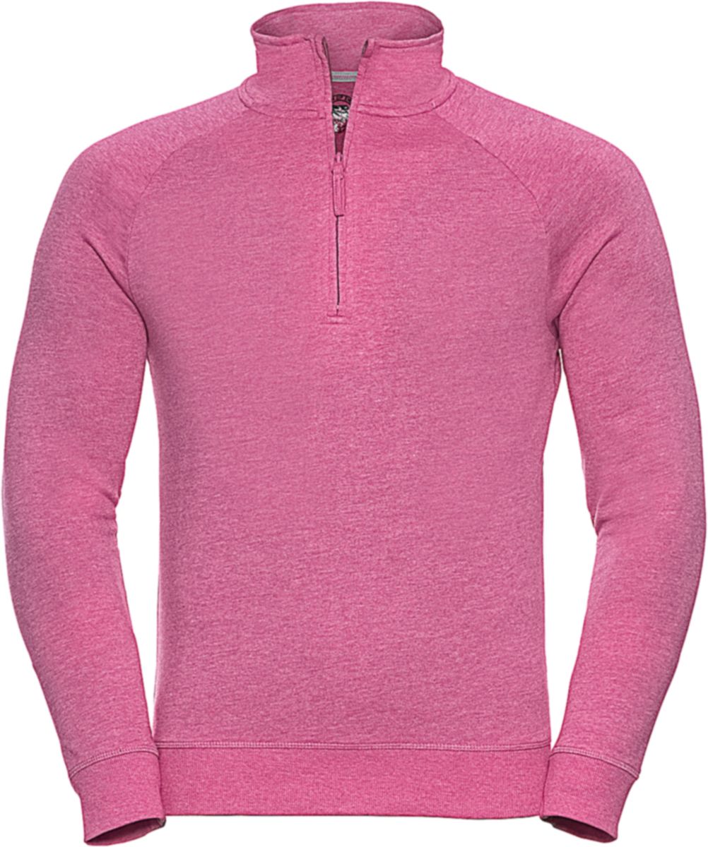Ανδρικό Φούτερ 1/4 Zip R-282M-0 Russell Ροζ Marl
