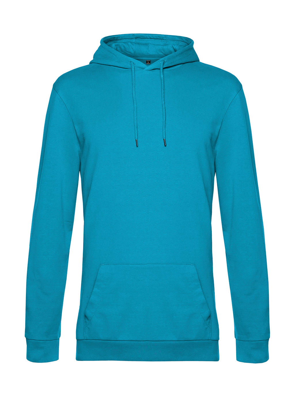 Φούτερ Hoodie WU03W B & C French Terry Hawaiian Blue