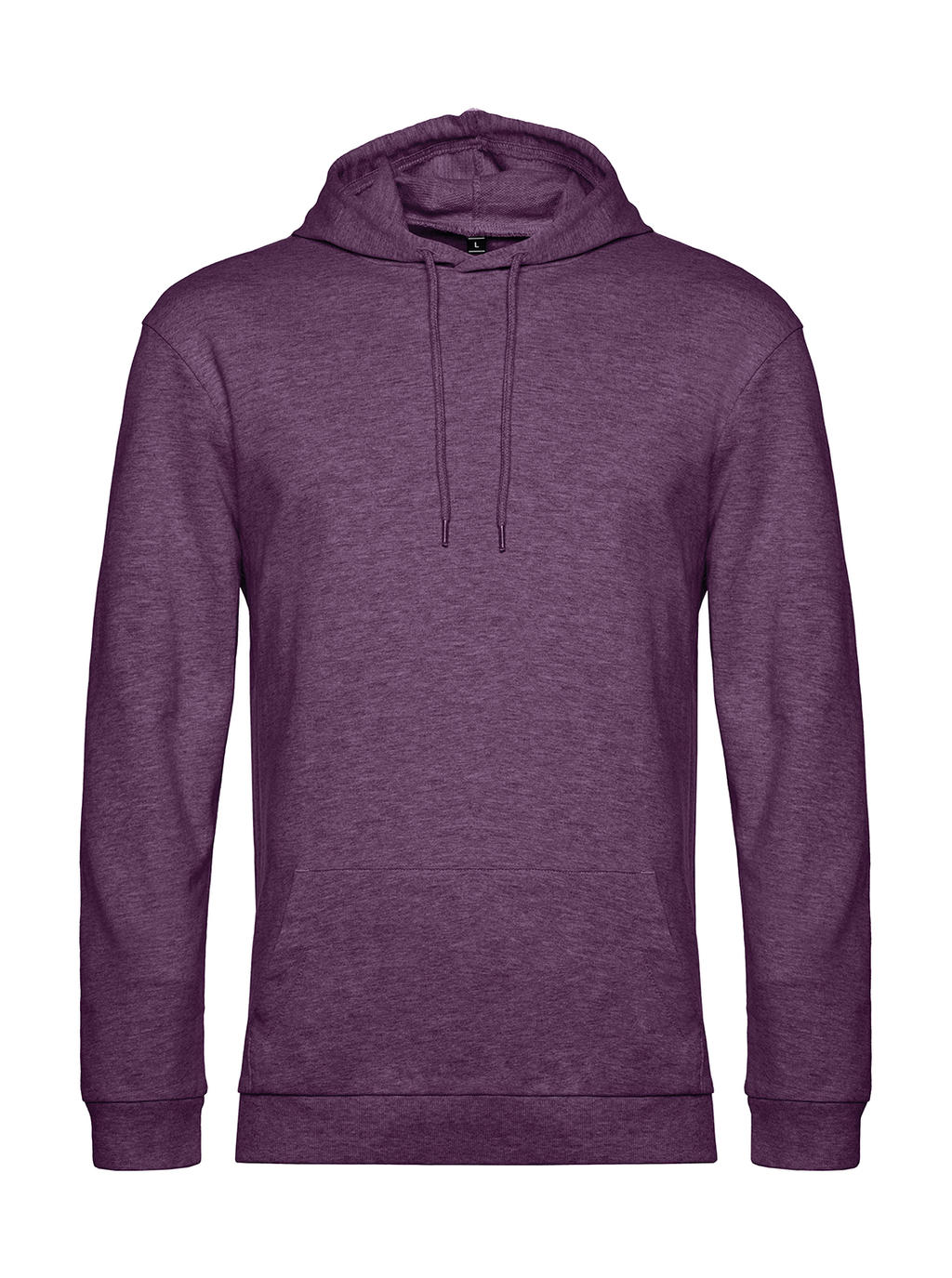 Φούτερ Hoodie WU03W B & C French Terry Heather Purple