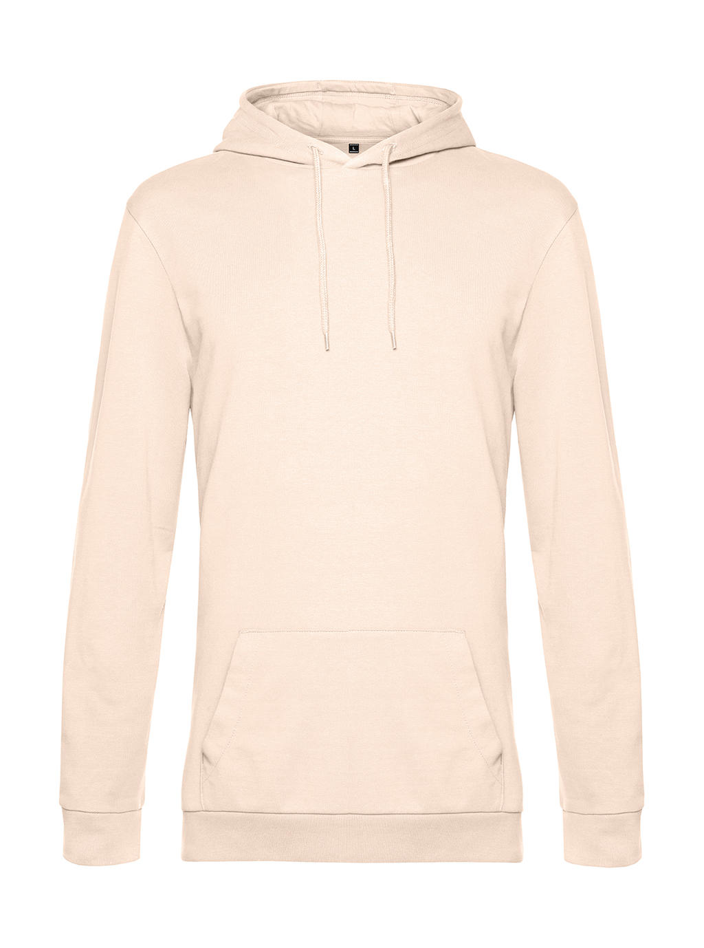 Φούτερ Hoodie WU03W B & C French Terry Pale Ροζ