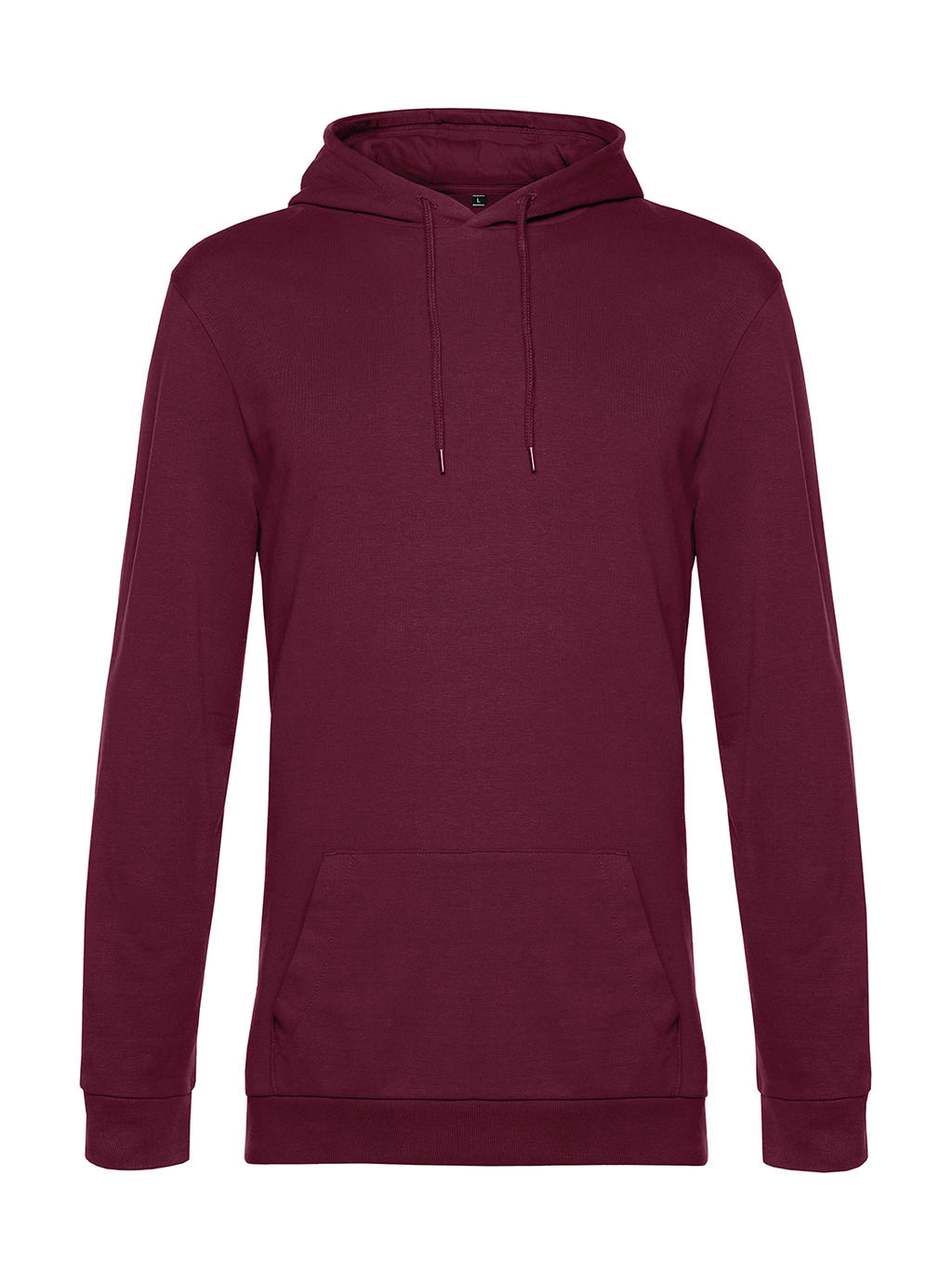 Φούτερ Hoodie WU03W B & C French Terry Wine