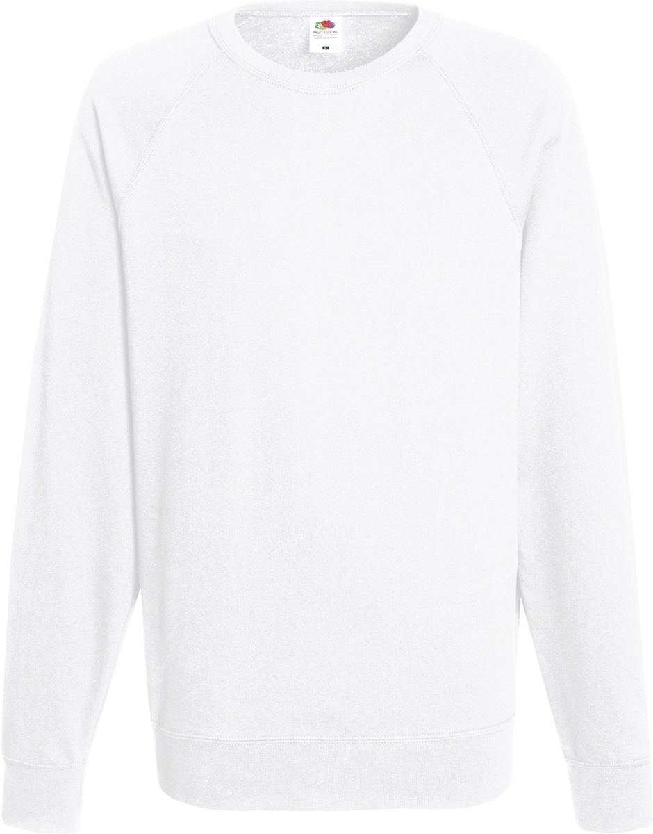 Φούτερ Raglan 62-138-0 Fruit of the Loom Lightweight White