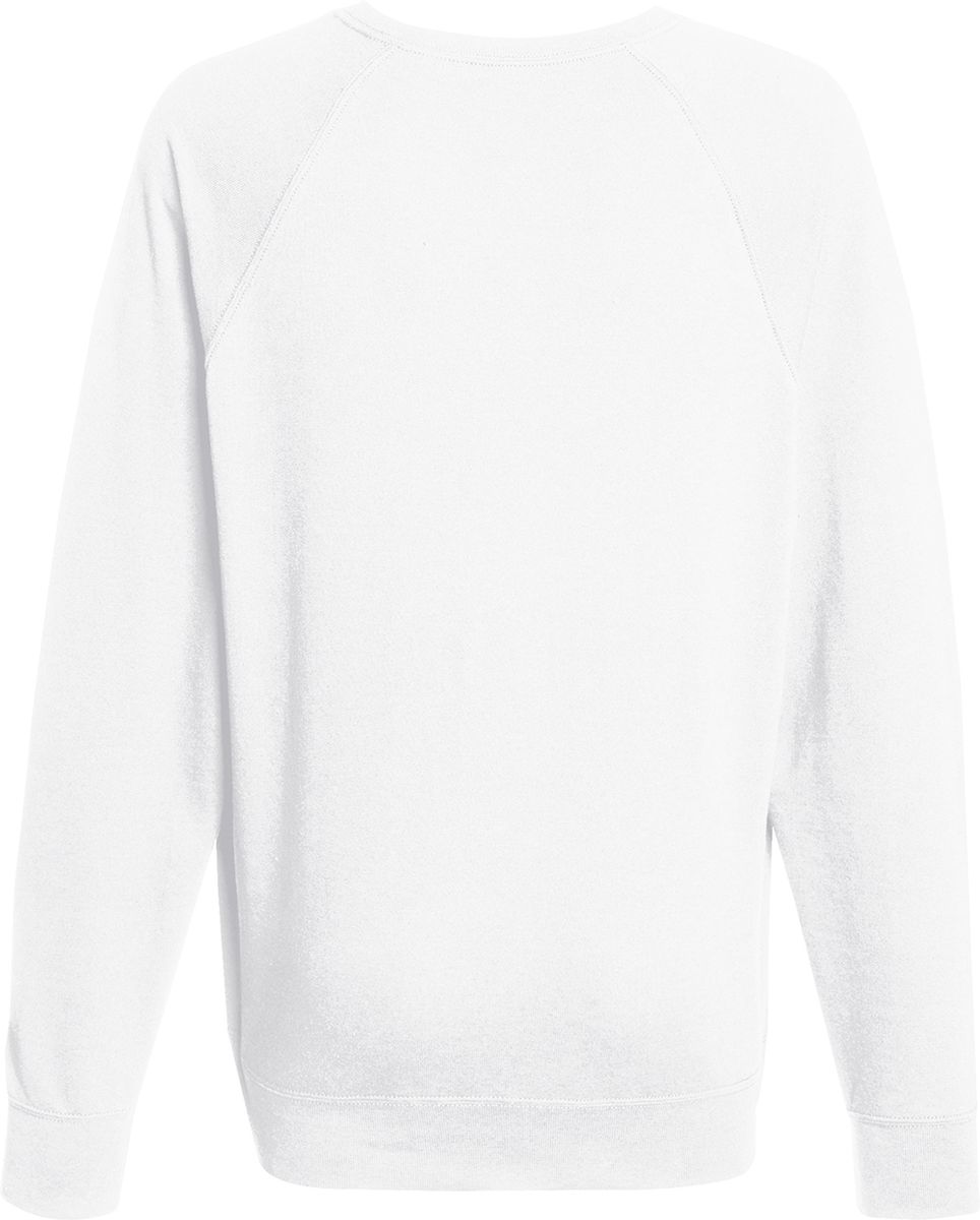 Φούτερ Raglan 62-138-0 Fruit Of The Loom Lightweight White ανδρικά Simple Wear