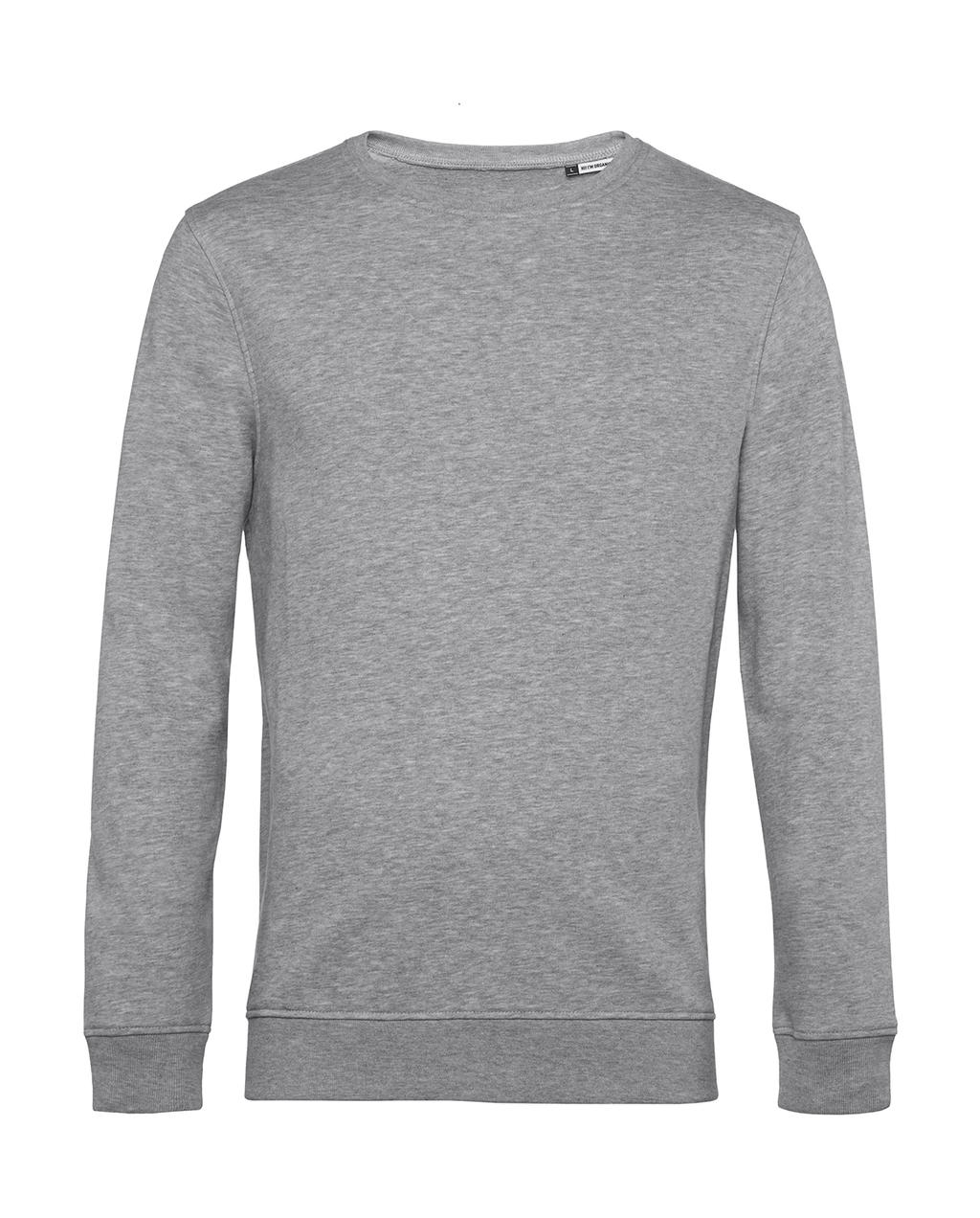Φούτερ Crewneck WU31B B & C Organic Inspire Heather Grey